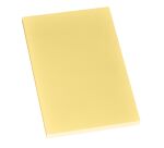 Bloc-notes jaune uni Post-It 102 x 152 mm - bloc de 100 feuilles