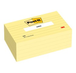 Notas reposicionables especiales Post-it - Bloc de 100 hojas