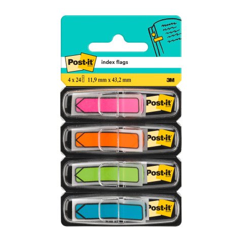  Index arrows fun colors Post-it - dispenser of 96 sheets