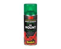 Aerosol glue Scotch Remount repositionable type Post-It