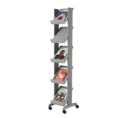 Expositor móvil Easy Display ancho 35 cm Aluminio