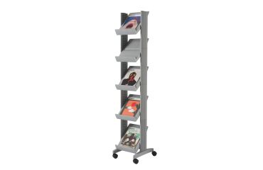 Expositor móvil Easy Display ancho 35 cm Aluminio