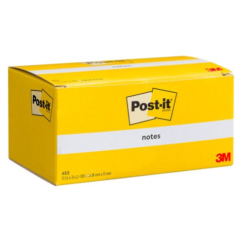 Notas adhesivas amarillas Post-it 38 x 51 mm