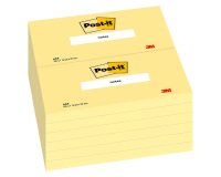 Notas adhesivas amarillas Post-it - bloc de 100 hojas