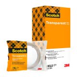 Cinta adhesiva Scotch 550 transparente de 19 x 66 mm