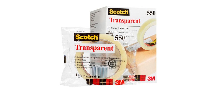 Ruban adhésif Scotch transparent - Largeur 19 mm x longueur 66 m