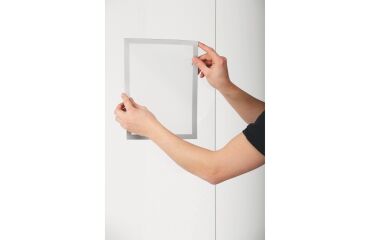 Fundas adhesivas estáticas A4 Duraframe Sun Durable - Paquete de 2