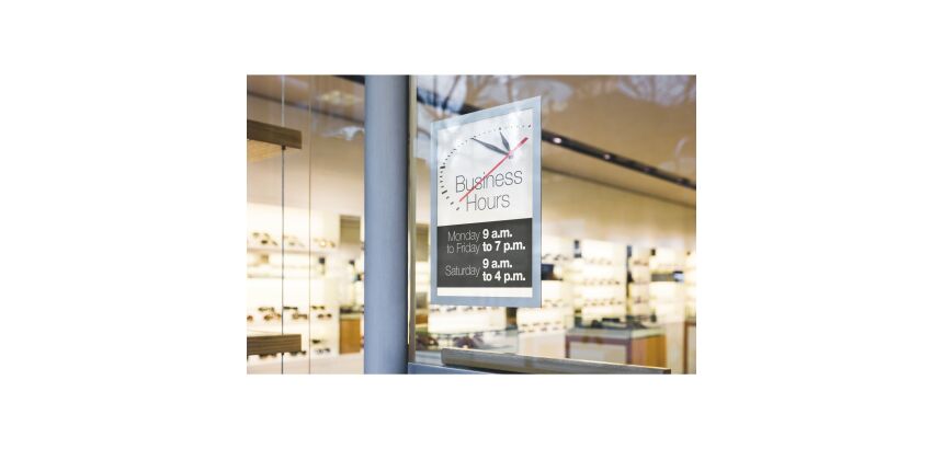 Fundas adhesivas estáticas A4 Duraframe Sun Durable - Paquete de 2