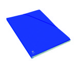 Chemise box carte Alpina Oxford 24 x 32 cm dos 1,5 cm couleur