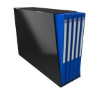 Bloc de classement Oxford Alpina 25 dossiers standard dos 1,5 cm - couleurs assorties - Paquet de 5