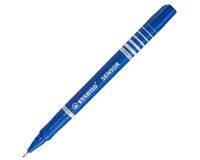 Stylo feutre Stabilo Sensor à capuchon pointe 0,3mm - bleu