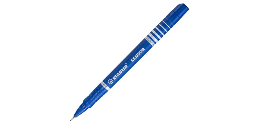 Stylo feutre Stabilo Sensor à capuchon pointe 0,3mm – écriture extra-fine