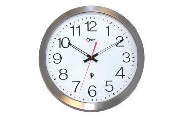 Outside clock, radio-controlled