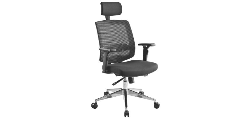 Fauteuil de bureau synchrone dossier maille Malice