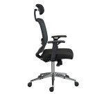 Fauteuil de bureau synchrone dossier maille Malice