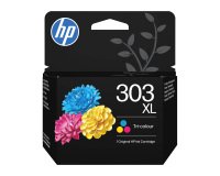 HP 303XL cartouche haute capacité couleurs pour imprimante jet d'encre