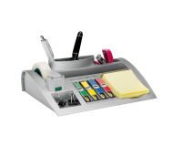 Organizador de escritorio Post-it gris 9 compartimentos