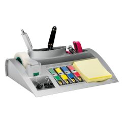 Organizador de escritorio Post-it gris 9 compartimentos