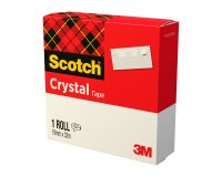 Cinta adhesiva Crystal 19 x 33 Scotch