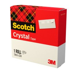 Cinta adhesiva Crystal 19 x 33 Scotch