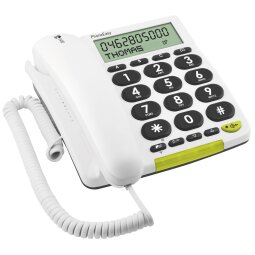 Téléphone filaire ergonomique Doro Phone Easy 312S