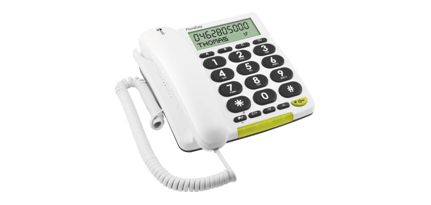 Téléphone filaire ergonomique - Doro Phone Easy 312S