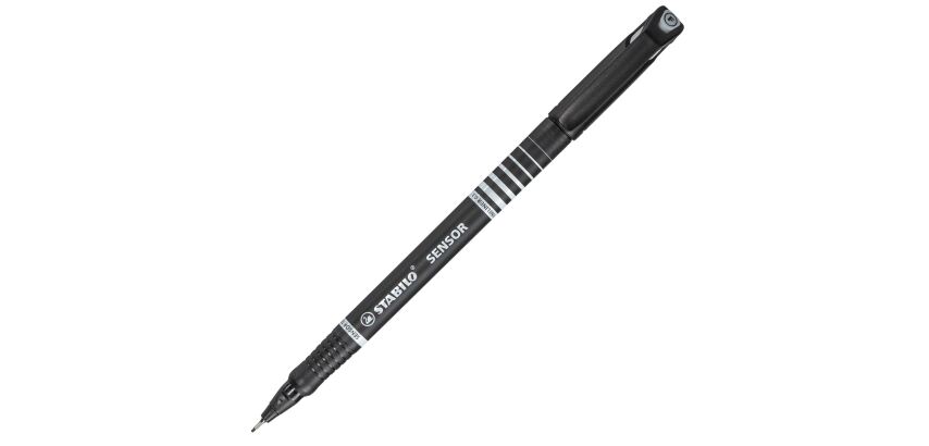 Stylo feutre Stabilo Sensor à capuchon pointe 0,3mm – écriture extra-fine