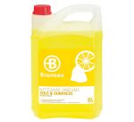 Nettoyant sols et surfaces Bruneau citron - Bidon de 5 L