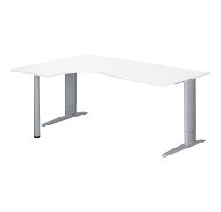 Compacte werkpost Bruneau Excellens L-vormig onderstel metaal Plus