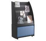 Présentoir de revues avec coffre