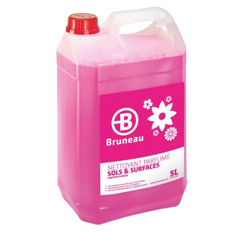 Nettoyant sols et surfaces Bruneau floral - Bidon de 5 L