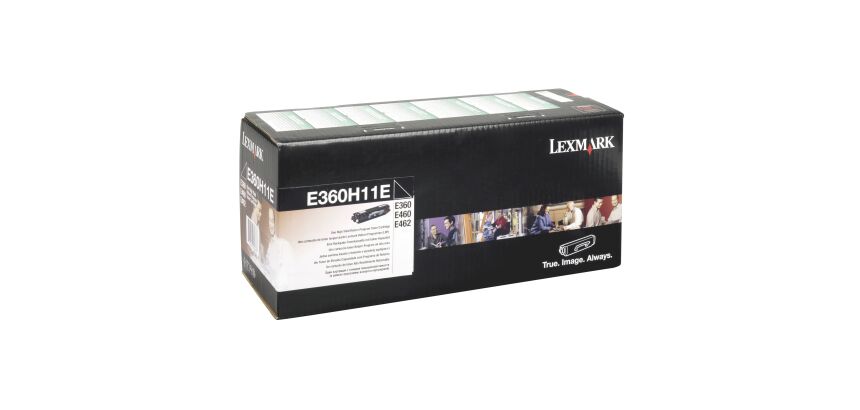 Lexmark E360A11E Toner haute capacité noir pour imprimante laser