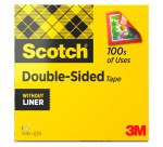 Ruban adhésif Scotch double face transparent