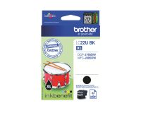 Cartouche Brother LC22U noire pour imprimante jet d'encre