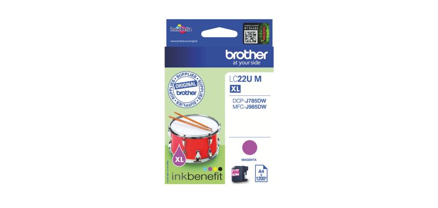 Cartridge Brother LC22U separate colors for inkjet printer