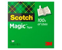 Cinta adhesiva invisible 19 x 66 Scotch Magic