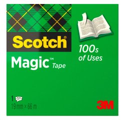 Cinta adhesiva invisible 19 x 66 Scotch Magic