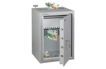 Fireproof safe for money with handle Hartmann 77 liter lock with key 