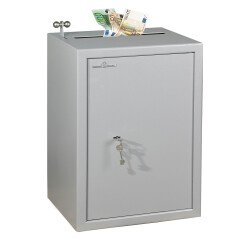 Coffre-fort dépôts de fonds à levier Hartmann 77 litres serrure à clé