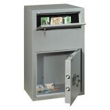 Fireproof safe for money with shutter 78 liter lock with key