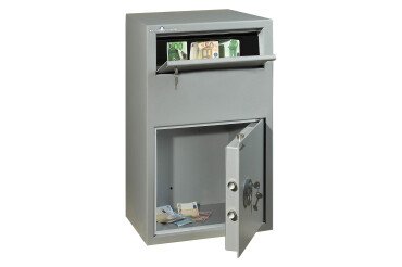 Fireproof safe for money with shutter 78 liter lock with key