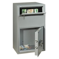 Fireproof safe for money with shutter 78 liter lock with key