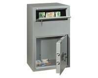 Safe for cash deposits with Hartmann 78 liter trap door lock.