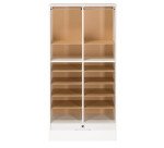 Clasificador de persianas madera, modelo doble. Alto 140 cm