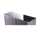 Armoire à rideaux démontable easyOffice 104 x 110 corps noir