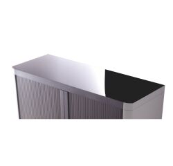 Armoire à rideaux démontable easyOffice 104 x 110 corps noir