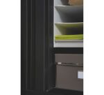 Armoire à rideaux démontable easyOffice 104 x 110 corps noir
