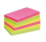 Blocco appunti 125x75 mm notes riposizionabili neon 100ff Bruneau
