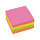 Kubus 400 notes JMB 76x76 mm neon