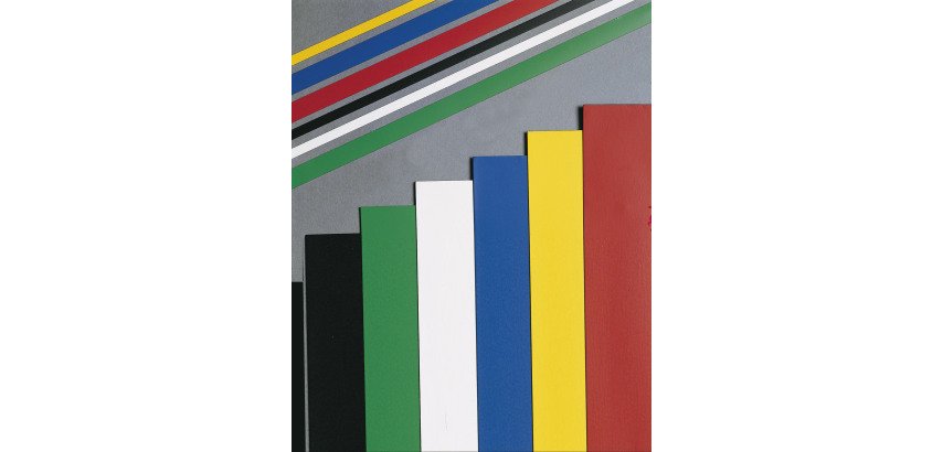Pack of 6 magnetic plates 15 x 15 cm assorted